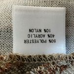 Alberto Makali Textured Chevron Metallic Beaded Collar Sweater Top Large Evening Photo 6