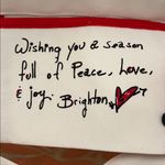 Brighton  Love & Joy Christmas Holiday Canvas Tote Bag Photo 11