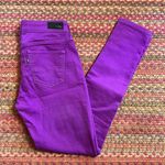 Levi's PURPLE DENIM SKINNY FIT LEGGING JEANS Photo 1