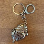 Santa Claus rhinestone bag charm/key ring Red Photo 2