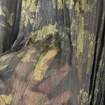 Jennifer Lopez pleated metallic floral A-line skirt women Size Small Photo 5