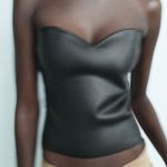 ZARA Strapless Black Top Photo 1