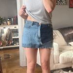 Eleven Paris Denim Mini Skirt Photo 2