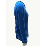 Calvin Klein Performance Ruched Blue Long Sleeve Lightweight Sweater Size M Photo 3