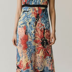 Rampage  Y2K artsy print babydoll maxi dress Photo 0