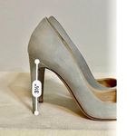 Ralph Lauren Purple Label Baby Blue Suede Heel Pump 38.5 US 8 Photo 7