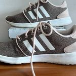 Adidas Shoes Womens 7.5 Neo Cloudfoam QT Racer Sneakers AH2546 Pink Mesh Lace Up Photo 0