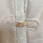 Telluride Clothing Co. Faux Suede Shearling Vest‎ Size L Photo 4