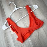 Youswim Bikini Top crinkle stretch bralette womens Orange one size swim vacation Photo 1