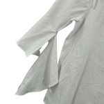 J.O.A. White Off Shoulder Cascade‎ Sleeve Cotton Blouse Size XS Photo 3