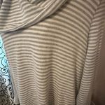 Soft Surroundings  striped cowlneck sweater shirt small Photo 1