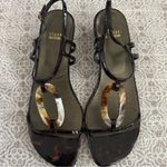 Stuart Weitzman Obladi Sandals in Cognac Tortoise Photo 1