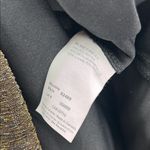 Joseph Ribkoff black bronze gold V-Neck Cocktail swing Dress 10 fit and flare Photo 4