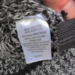 Kaisely  Black and Gray Knit Tunic Sweater Photo 11