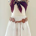 The Limited Vintage  Leather Disc Boho Belt Sz S Photo 1