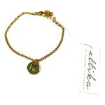 Ettika  | Gold Tone Initial "K" Chain Bracelet Photo 0