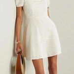 Love Shack Fancy NWT Drella Mini Graduation Bridal Dress Ivory 6 Photo 0