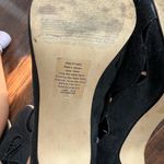 Elle  Black Lace-Up Cutout Heels Photo 4