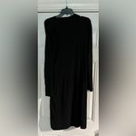 Vince Camuto November Rich Black 2x Long Sleeve Dress $129 Photo 9
