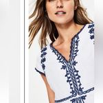 Boden USA Boden Bea linen embroidered dress size 10R Photo 3