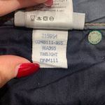 Paige Women’s 24 Jeans Skyline Skinny Low Rise Twilight Dark Denim Blue Stretch Photo 7