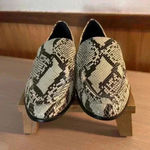 Vince Camuto  Snakeskin Print Leather Loafers Photo 1