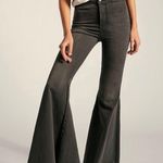 Free People Just Float On Flare Jeans Washed Black Photo 1
