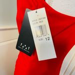 David Meister NWT 90's Y2k Ruched Layered Formal Long Dress 12 Photo 5