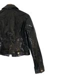 Bebe Leather Jacket Size Medium Photo 5