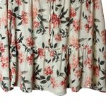 Altar'd State Altar’d‎ State pink green ivory floral babydoll blouse size XS Photo 2