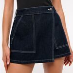 Abercrombie & Fitch Abercrombie Skirt Denim Mini Photo 2