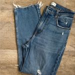 Abercrombie & Fitch  The Ankle Straight Ultra High Rise Distressed Curve Love Photo 1