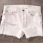 Rag and Bone White Dre Low Rise Denim Shorts Size 27 Photo 1