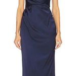 Nookie NWT  Emelie Strapless Navy gown Photo 0