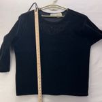 Whimsigoth Velvet Top Black 2X Photo 11