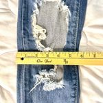 Machine Jeans Size 3 Inseam 30 Inches Glass Mirrors Blue Photo 6
