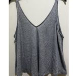 Intimately Free People Dani Ribbed Swing Tank Top Size Small Gray Photo 0