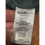 French Connection  Tunic Top Long Sleeve Crocodile Print Button Closure Gray W 6 Photo 7