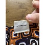 Liz Baker Women Size 1X Lightweight Geometric Blouse Polyester Keyhole Office Photo 6