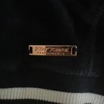 Betsey Johnson velour navy zip up jacket Photo 2