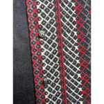 VTG Valentino Mandarin Collar Button Down Tunic Top Jacket Sz. 40 (US 4) Blue Photo 2