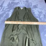 Eileen Fisher  Cardigan Linen Silk Habutai Small Petite‎ Open Draped Cascading Photo 9