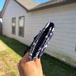 Vera Bradley Navy and White Floral Wallet Photo 1