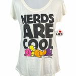 Life Clothing Co. Nerds Are Cool T-Shirt, Cream, Medium Photo 8