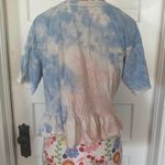 Wild Fable Boxy Patriotic Tie-Dye Top  Photo 2