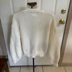 Small Luna Ivy Cream Multicolor 3D Butterfly Open Cardigan Sweater White Photo 1