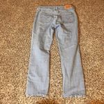Levi's  311 Shaping‎ Skinny Jeans Women's Size 28 Light Wash Denim Frayed Hem Photo 5