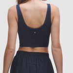 Lululemon  Textured Mesh Tennis Tank size XL in club blue Photo 1