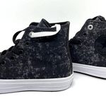 Converse NEW CTAS II HI Black Silver White Lunarlon Shoes M 5.5 W 7.5 Photo 2