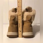 Timberland tan suede lace up boots genuine leather winter shoes women size 10 M Photo 5